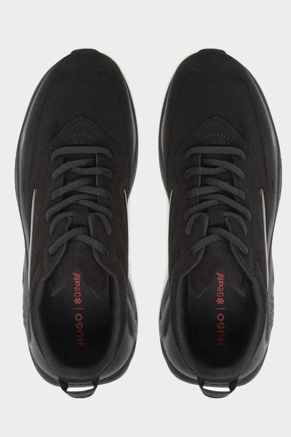 SNEAKERS HUGO - 002 ΜΑΥΡΟ